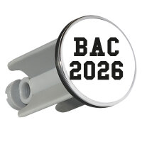 Waschbeckenstöpsel BAC 2026 Abschluss Frankreich 4cm...