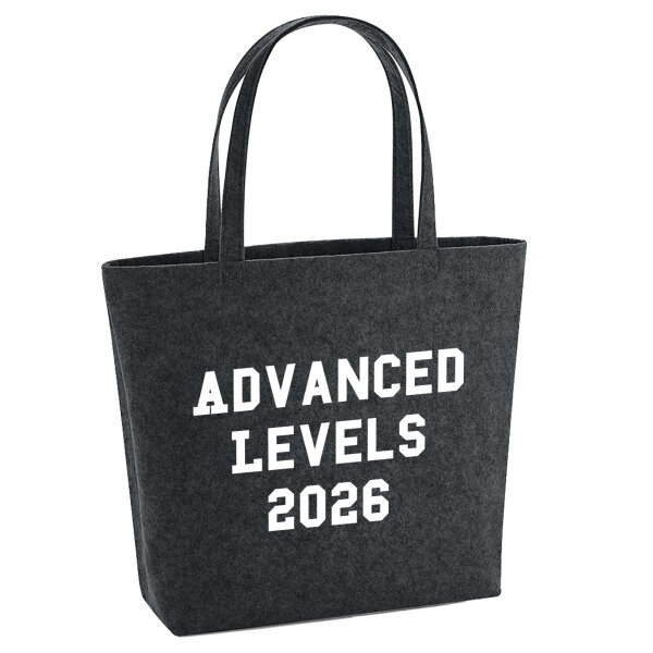 Filzshopper Advanced Levels 2026 Abschluss Großbritannien 22 Liter