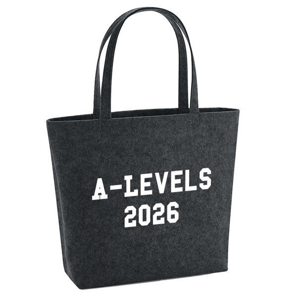 Filzshopper A-Levels 2026 Abschluss Großbritannien 22 Liter