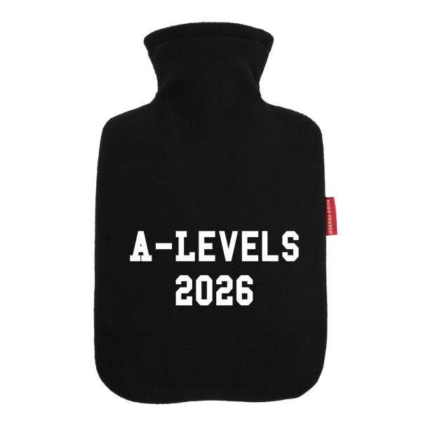Wärmflasche A-Levels 2026 Abschluss Großbritannien