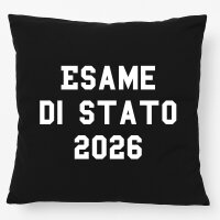 Kissen Esame di Stato 2026 Abschluss Italien 40x40cm