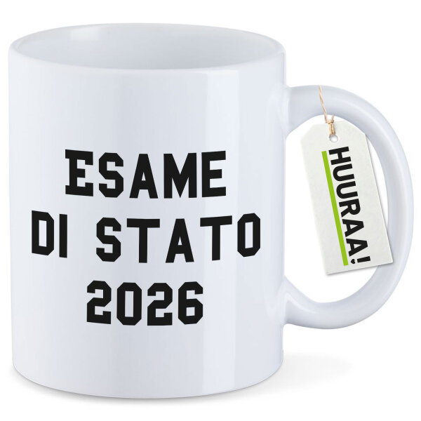 Kaffeetasse Esame di Stato 2026 Abschluss Italien 330ml