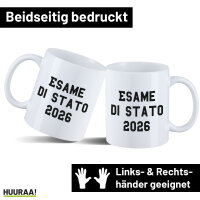Kaffeetasse Esame di Stato 2026 Abschluss Italien 330ml