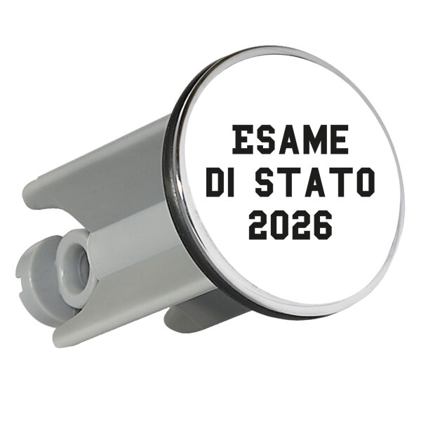 Waschbeckenstöpsel Esame di Stato 2026 Abschluss Italien 4cm Abflussstopfen