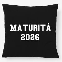 Kissen Maturità 2026 Abschluss Italien 40x40cm