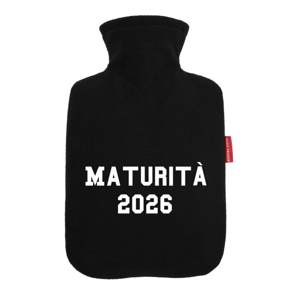 Wärmflasche Maturità 2026 Abschluss Italien