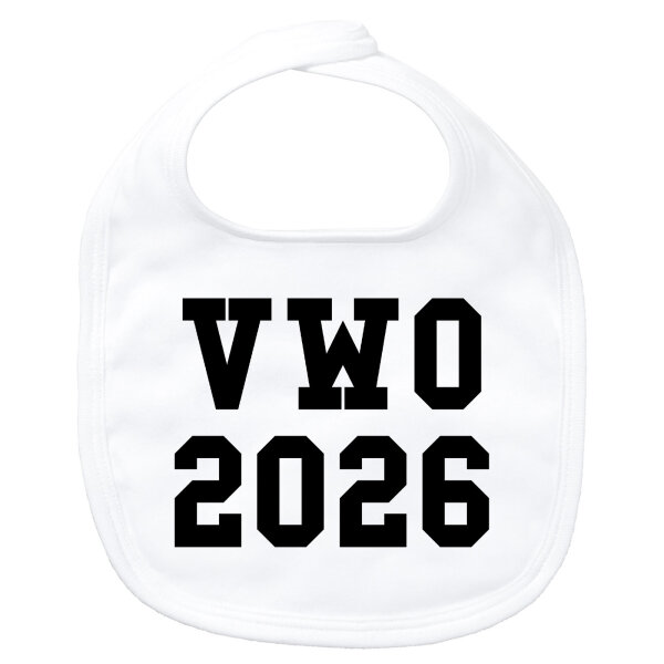 Baby Lätzchen VWO 2026 Abschluss Niederlande