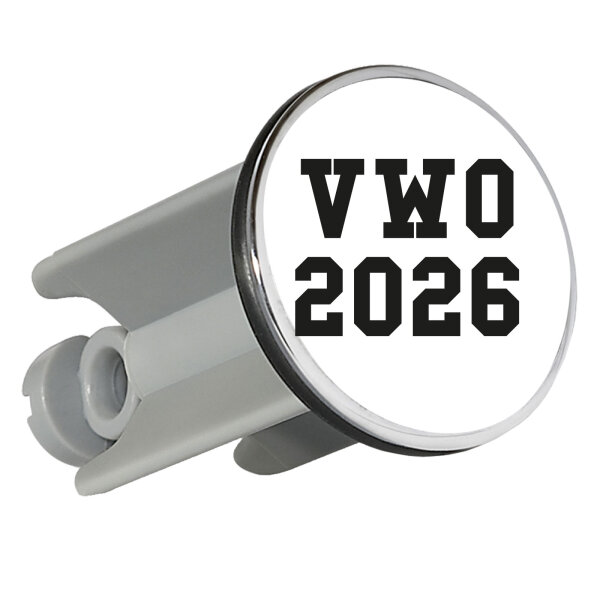 Waschbeckenstöpsel VWO 2026 Abschluss Niederlande 4cm Abflussstopfen