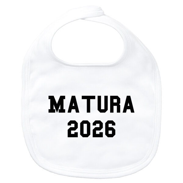 Baby Lätzchen Matura 2026 Abschluss Österreich / Schweiz Klettverschluss