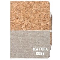 Notizbuch Matura 2026 Abschluss Österreich / Schweiz 80 Blatt inkl. Kugelschreiber