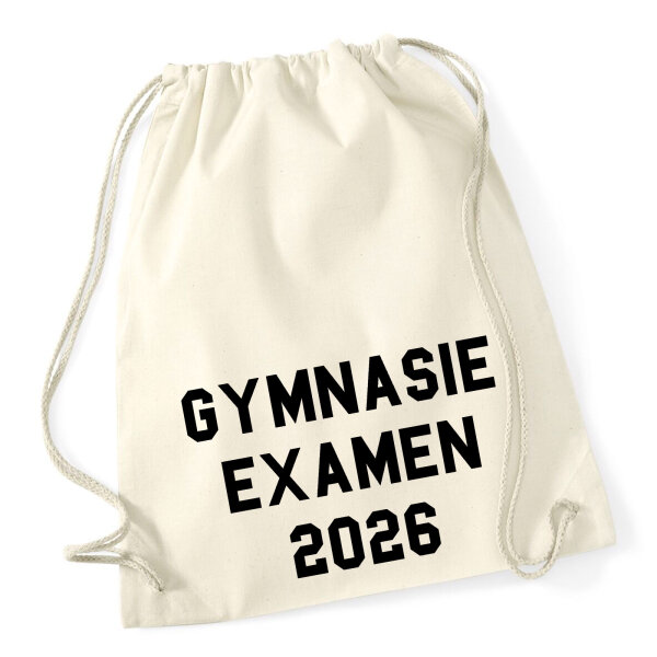 Turnbeutel Gymnasieexamen 2026 Abschluss Schweden 12 Liter