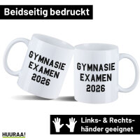 Kaffeetasse Gymnasieexamen 2026 Abschluss Schweden 330ml
