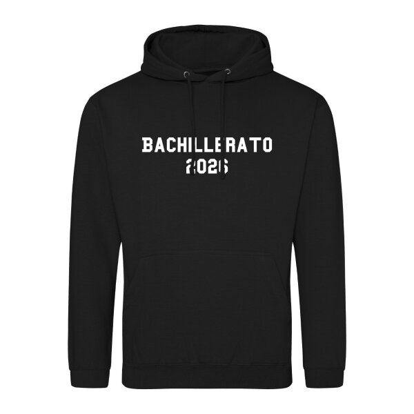Unisex Hoodie Bachillerato 2026 Abschluss Spanien Größe S-3XL