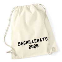 Turnbeutel Bachillerato 2026 Abschluss Spanien 12 Liter