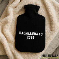 Wärmflasche Bachillerato 2026 Abschluss Spanien