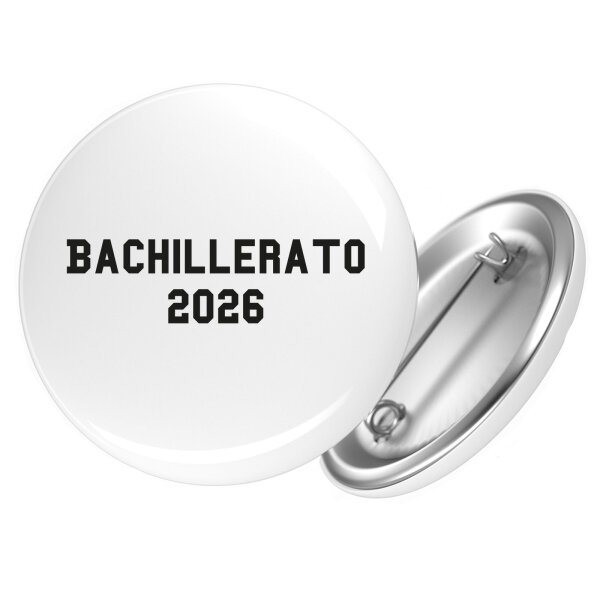 Button Bachillerato 2026 Abschluss Spanien Anstecker