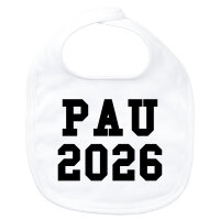 Baby Lätzchen PAU 2026 Abschluss Spanien