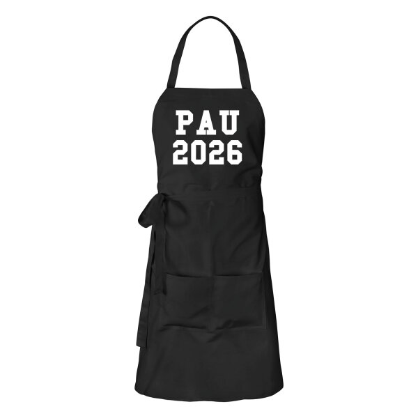 Schürze PAU 2026 Abschluss Spanien