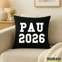 Kissen PAU 2026 Abschluss Spanien 40x40cm