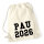 Turnbeutel PAU 2026 Abschluss Spanien 12 Liter