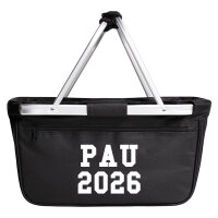 Einkaufskorb PAU 2026 Abschluss Spanien 20 Liter...
