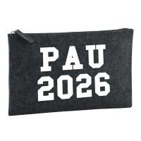 Kulturbeutel PAU 2026 Abschluss Spanien 1 Liter Filz...