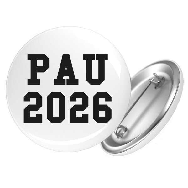 Button PAU 2026 Abschluss Spanien Anstecker