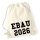 Turnbeutel EBAU 2026 Abschluss Spanien 12 Liter
