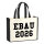 Jutetasche EBAU 2026 Abschluss Spanien 21 Liter Black