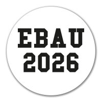 Aufkleber EBAU 2026 Abschluss Spanien 10cm Sticker