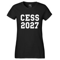 Damen T-Shirt CESS 2027 Abschluss Belgien (frz.)...