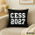 Kissen CESS 2027 Abschluss Belgien (frz.) 40x40cm