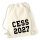 Turnbeutel CESS 2027 Abschluss Belgien (frz.) 12 Liter