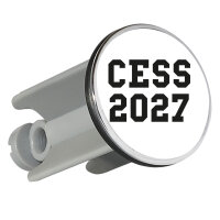Waschbeckenstöpsel CESS 2027 Abschluss Belgien...