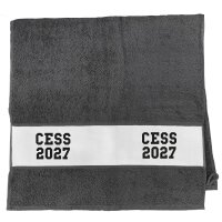 Handtuch CESS 2027 Abschluss Belgien (frz.) 50x100cm