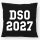 Kissen DSO 2027 Abschluss Belgien (ndl.) 40x40cm