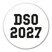 Aufkleber DSO 2027 Abschluss Belgien (ndl.) 10cm Sticker