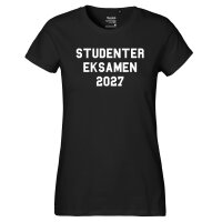 Damen T-Shirt Studentereksamen 2027 Abschluss...