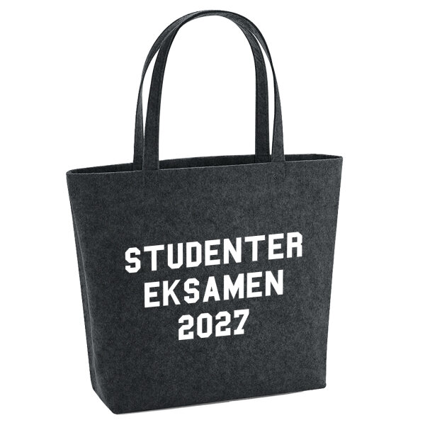 Filzshopper Studentereksamen 2027 Abschluss Dänemark 22 Liter