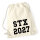 Turnbeutel STX 2027 Abschluss Dänemark 12 Liter