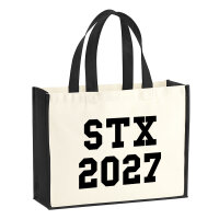 Jutetasche STX 2027 Abschluss Dänemark 21 Liter Black