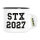 Emaille Tasse STX 2027 Abschluss Dänemark 300ml Vintage Emaille Becher