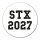 Aufkleber STX 2027 Abschluss Dänemark 10cm Sticker