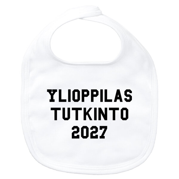 Baby Lätzchen Ylioppilastutkinto 2027 Abschluss Finnland