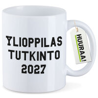 Kaffeetasse Ylioppilastutkinto 2027 Abschluss Finnland 330ml