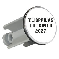 Waschbeckenstöpsel Ylioppilastutkinto 2027 Abschluss...