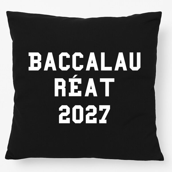Kissen Baccalauréat 2027 Abschluss Frankreich 40x40cm