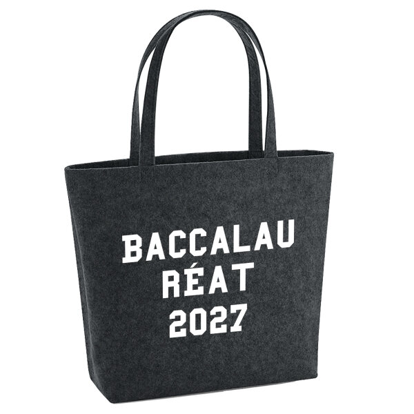 Filzshopper Baccalauréat 2027 Abschluss Frankreich 22 Liter