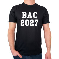 Herren T-Shirt BAC 2027 Abschluss Frankreich Größe S-3XL