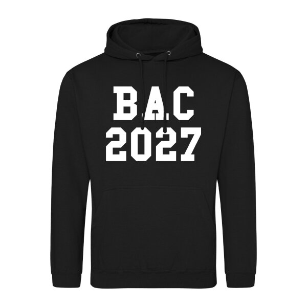 Unisex Hoodie BAC 2027 Abschluss Frankreich Größe S-3XL